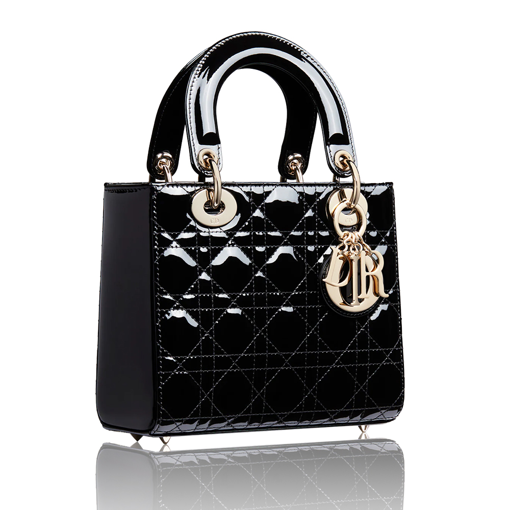 Dior Small Lady Bag - Lacquered Calfskin (Replica) - Ultra-Collectible