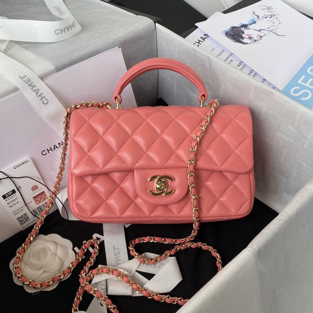 Chanle   Mini Top Handle CF(Replica) - Ultra-Collectible