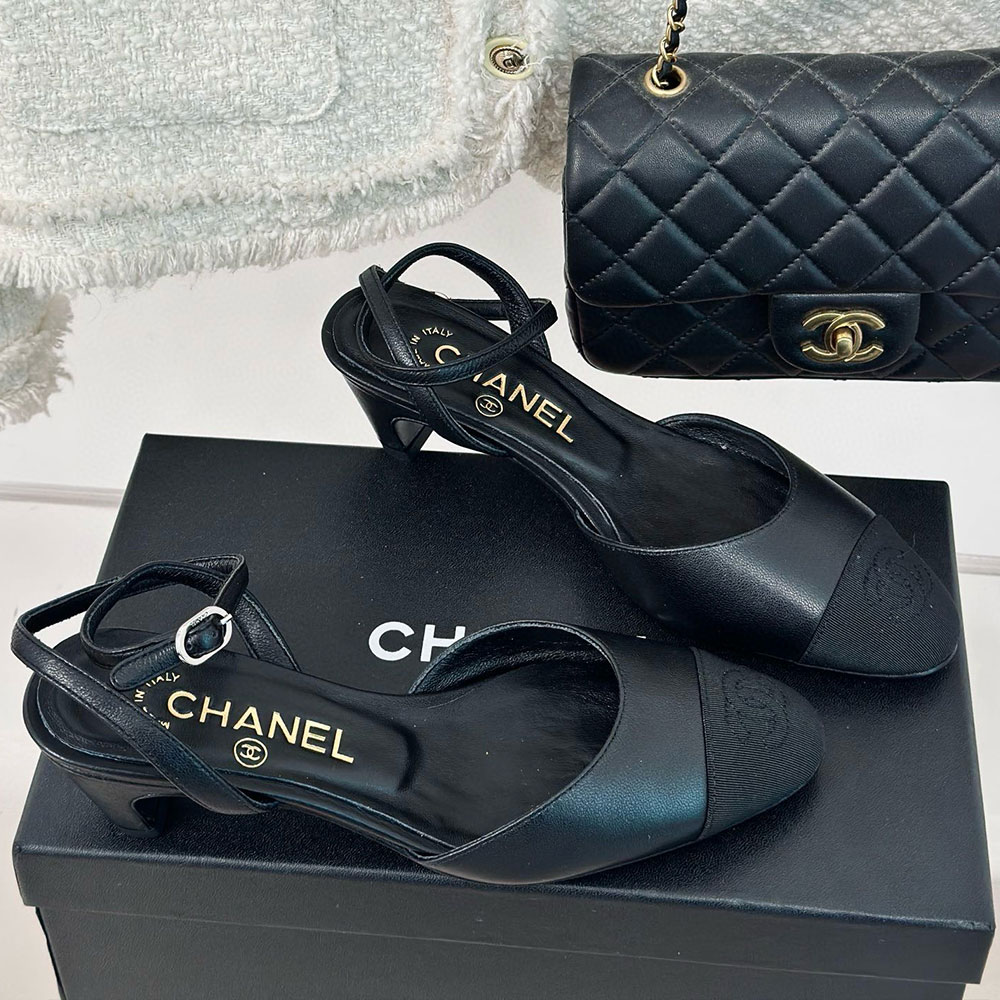 Chanel   Lace-up heels  Sandals Slide（Replica） - Ultra-Collectible