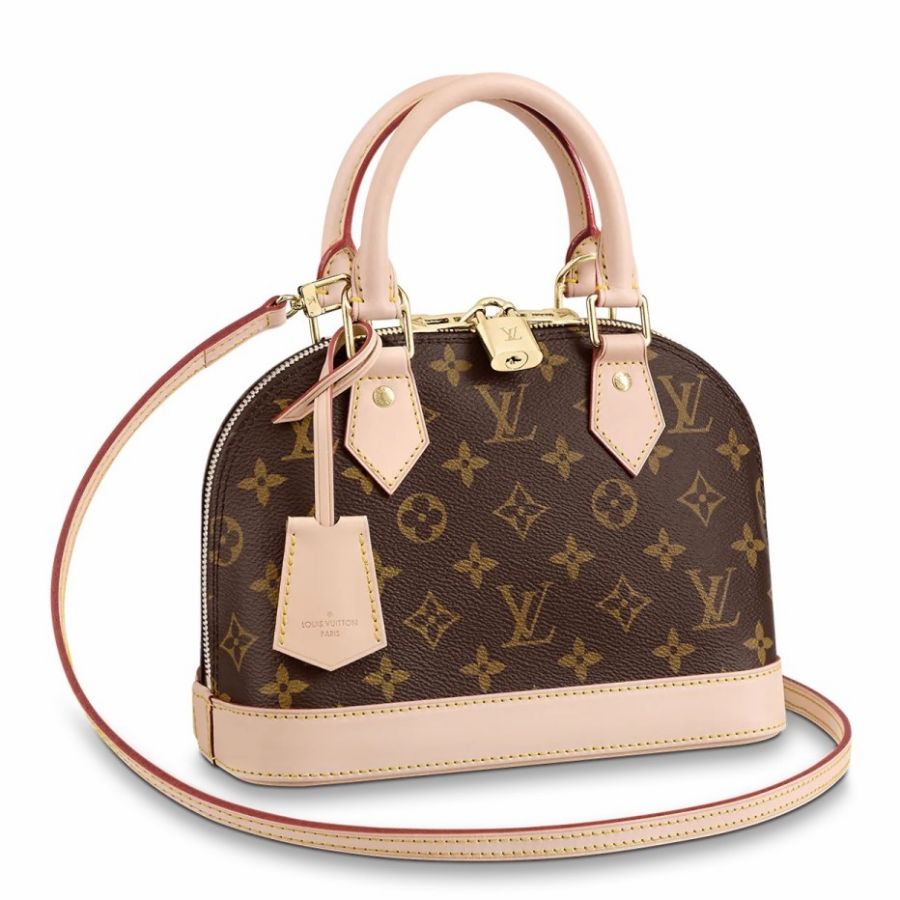 Louis Vuitton LV Alma BB PM Shoulder Bag Monogram Damier Ebene M53152 (Replica) - Ultra-Collectible