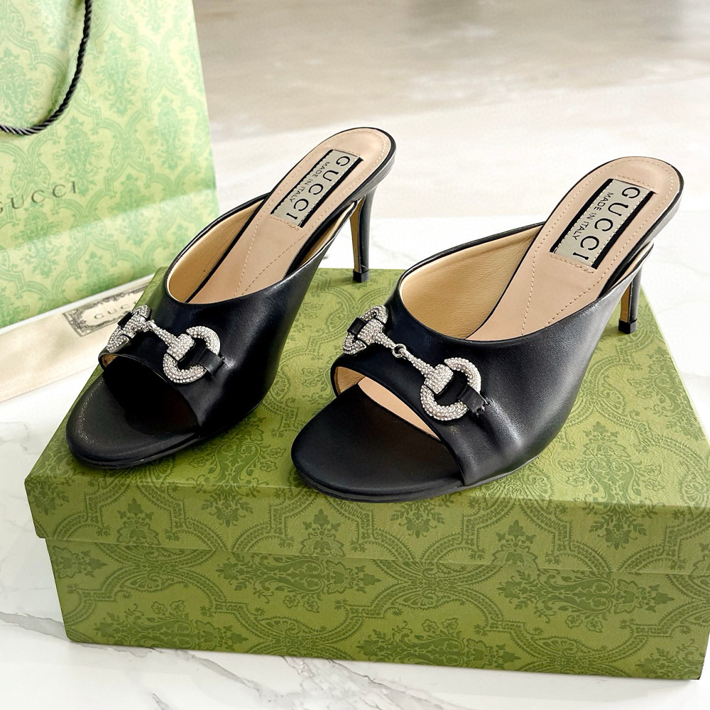 Gucci High-Heeled Sandals Slide Sandal (Replica) - Ultra-Collectible