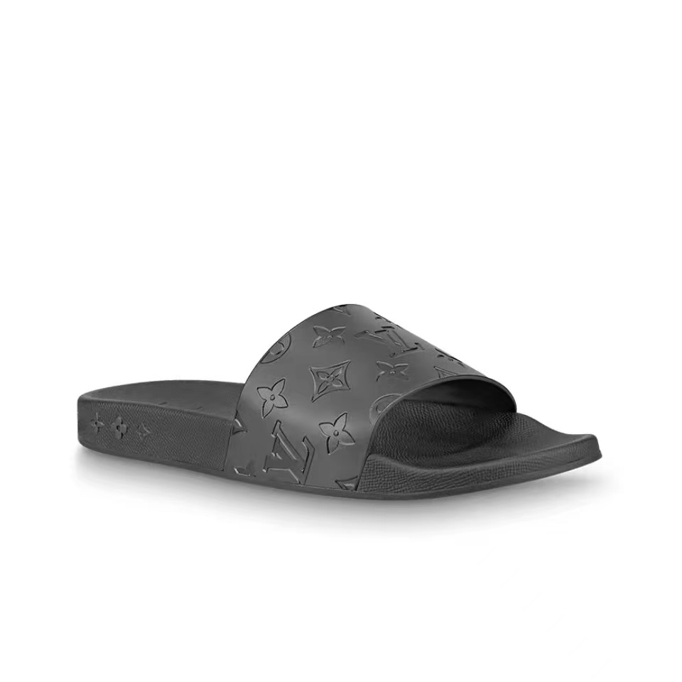 Louis Vuitton LV Rubber Fashion Plaid Flip-flops Slide Sandal (Replica) - Ultra-Collectible