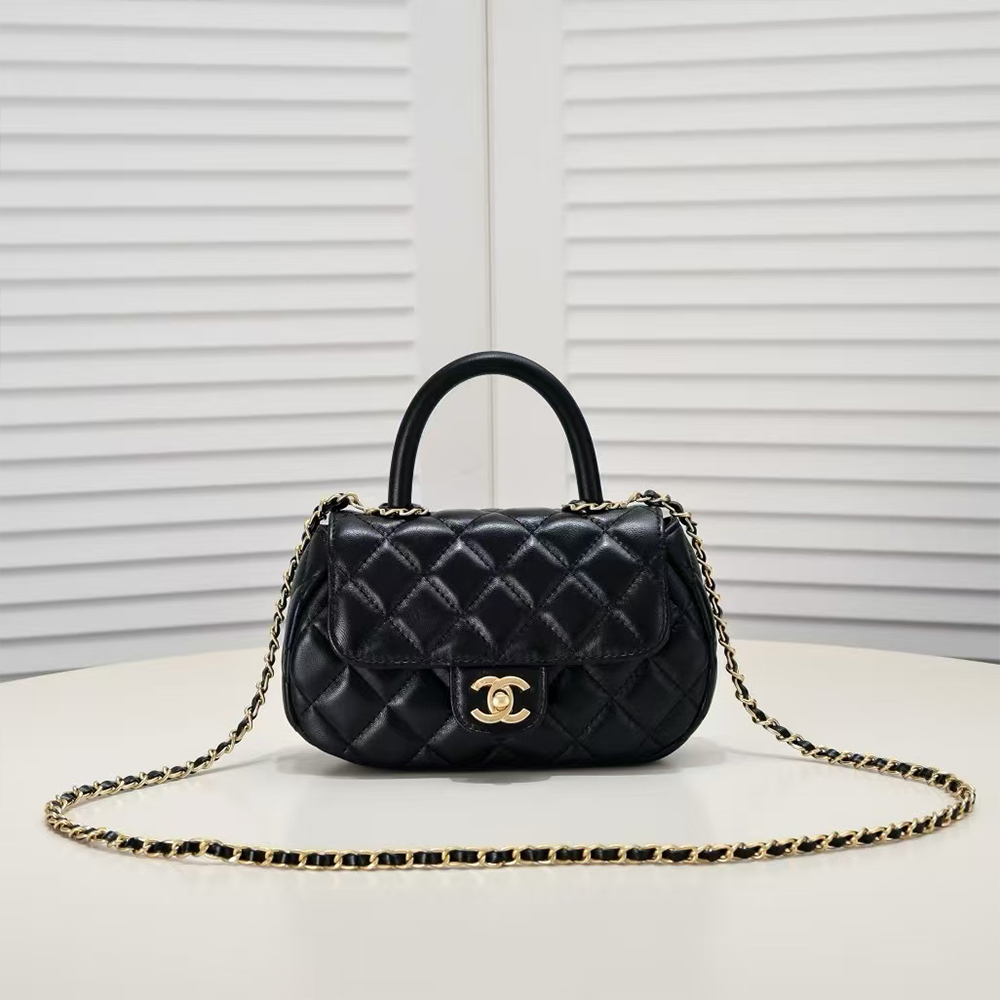 Chanel coco Leather Handle Shoulder Crossbody Bag（Replica） - Ultra-Collectible