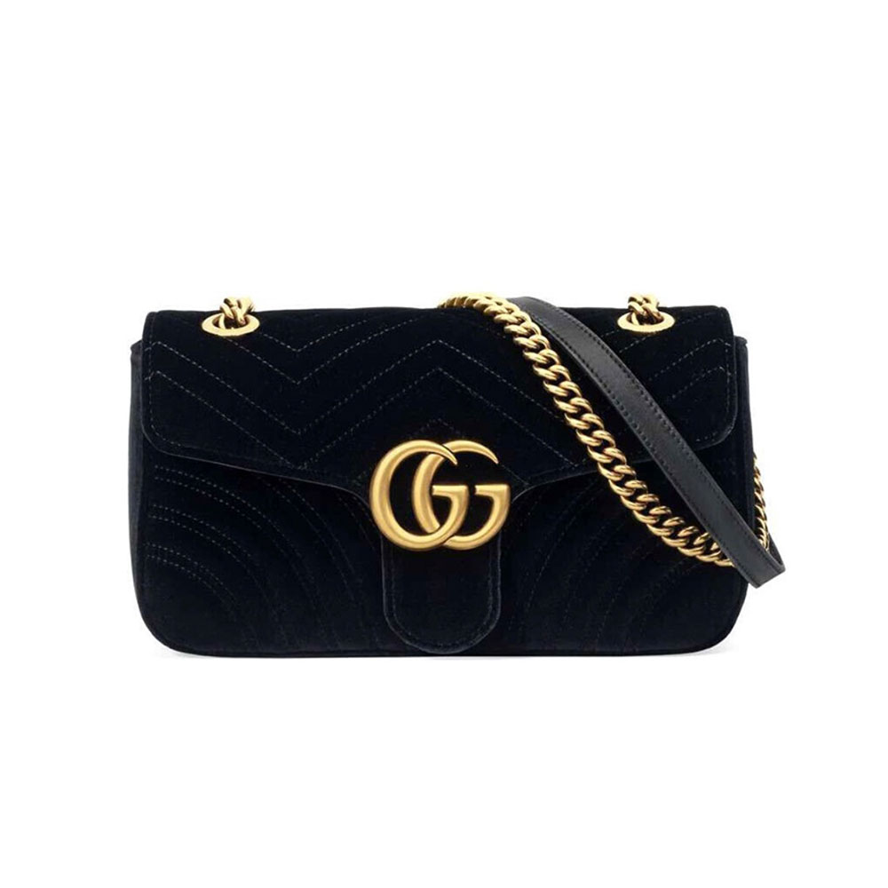 Gucci GG Marmont Velvet Mini (Replica) - Ultra-Collectible