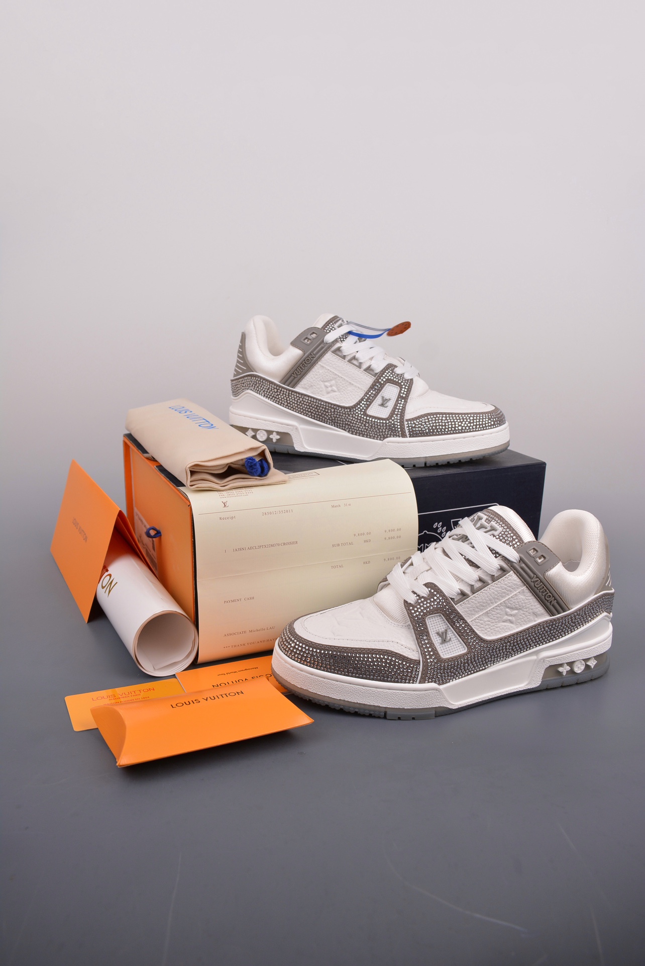 Louis Vuitton Trainer Sneakers (High Quality Version) - Ultra-Collectible