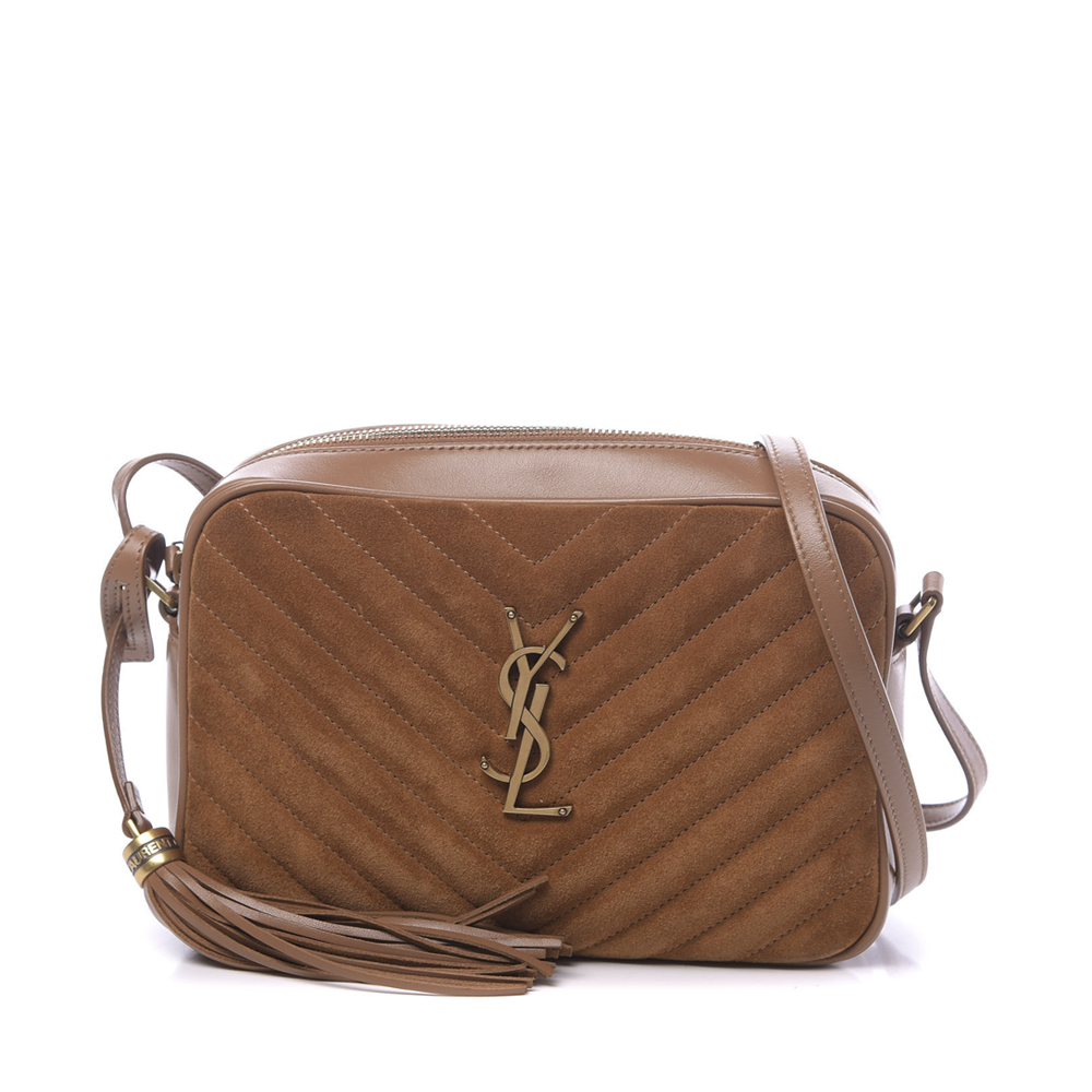 Sait Laurent YSL Suede Camera Bag (Replica) - Ultra-Collectible