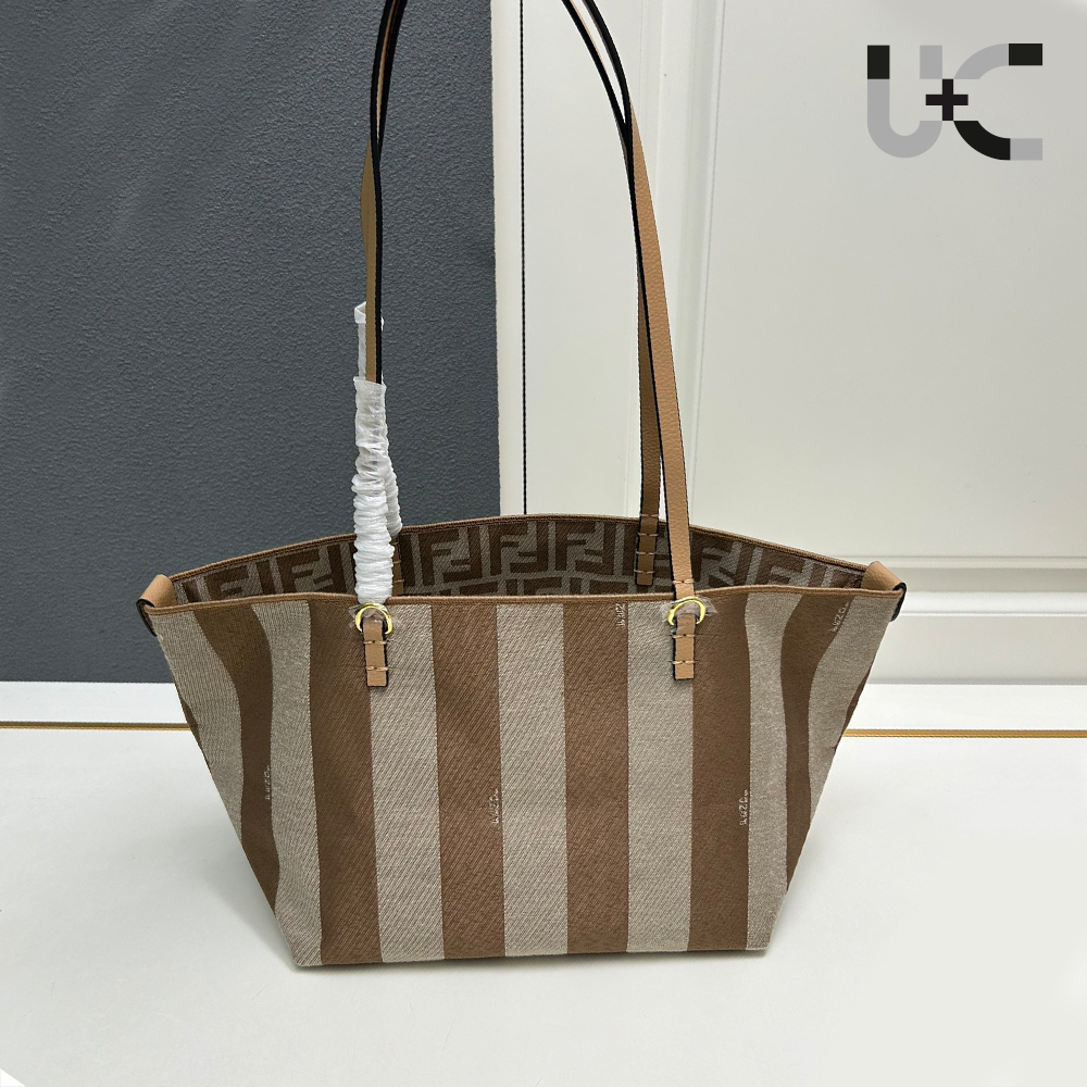 Fendi Reversible shopper in Pequin striped  Bag (Replica) - Ultra-Collectible