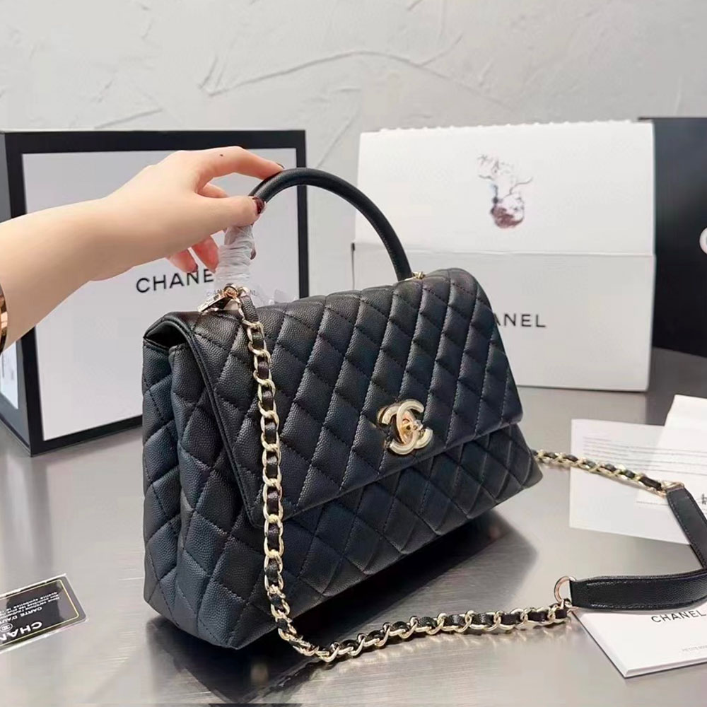 Chanel Coco Handle Bag Medium (Replica) - Ultra-Collectible