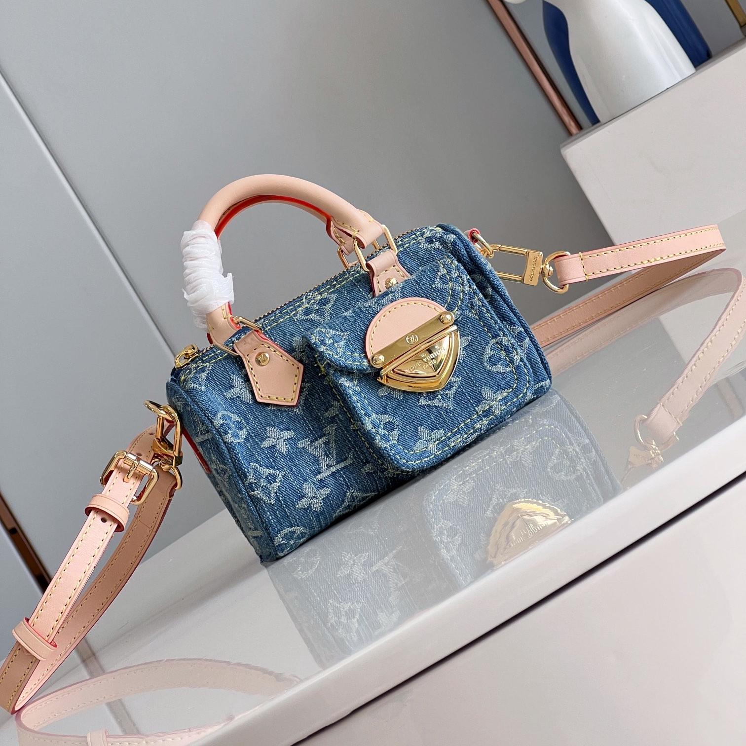 Louis Vuitton LV Nano Speedy  Hand Crossbody Bag  M82950 Top quality(Replica) - Ultra-Collectible