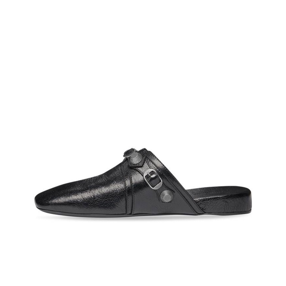 Balenciaga  Cagole  Leather Sandals Slide Sandal(Replica) - Ultra-Collectible