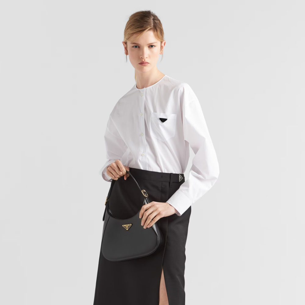 PRADA Calfskin Hobo Bag Shoulder Bag (Replica) - Ultra-Collectible