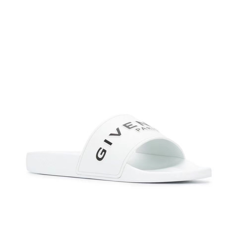 Givenchy Rubber Logo flip-flops Slide Sandal(Replica) - Ultra-Collectible