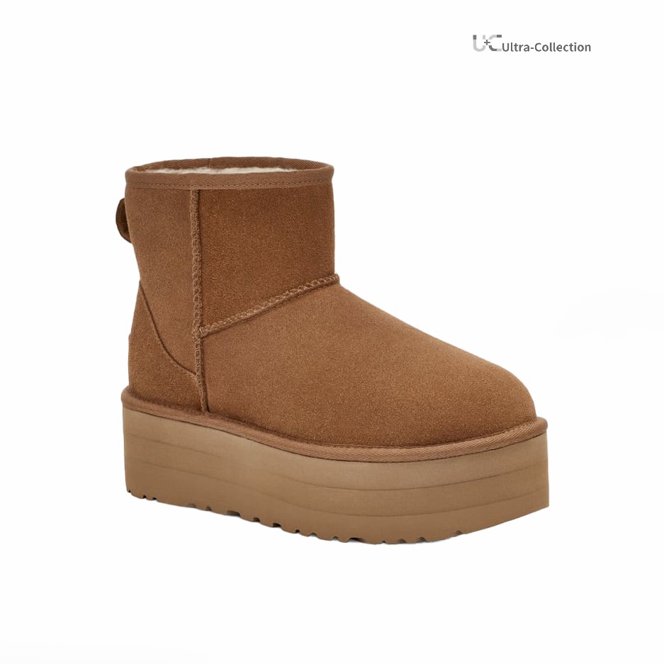 UGG Women's Classic Mini Platform  (Replica) - Ultra-Collectible