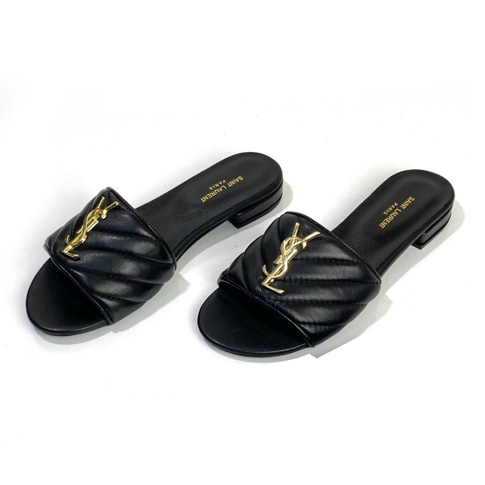 YSL Saint Laurent Gold Label Slippers (Replica) - Ultra-Collectible