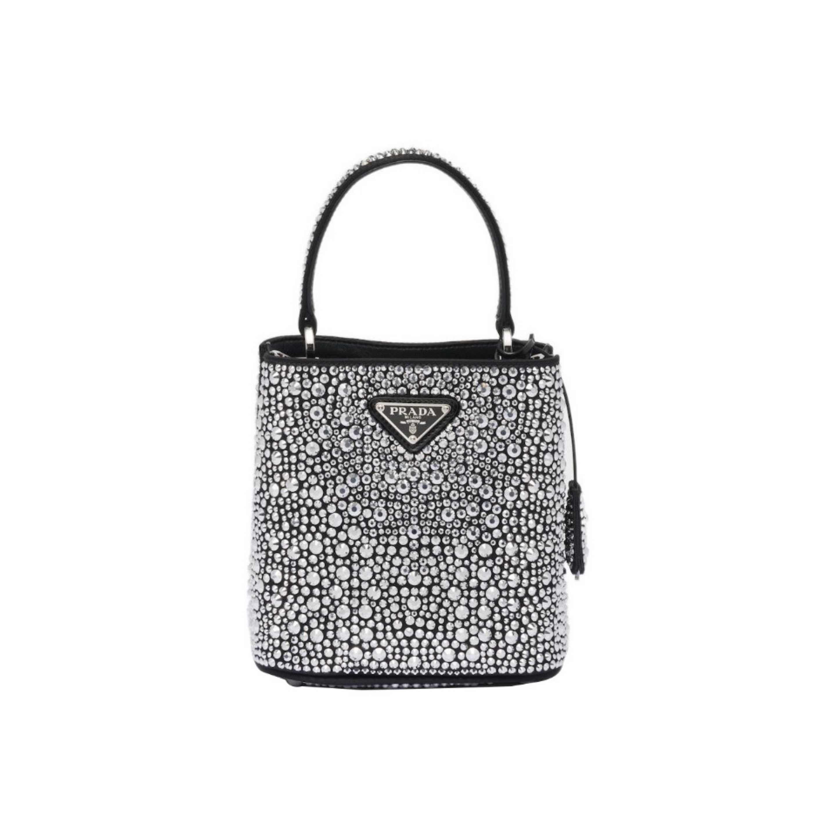 Prada Panier Crystal Tote Shoulder Messenger Bag （Replica） - Ultra-Collectible