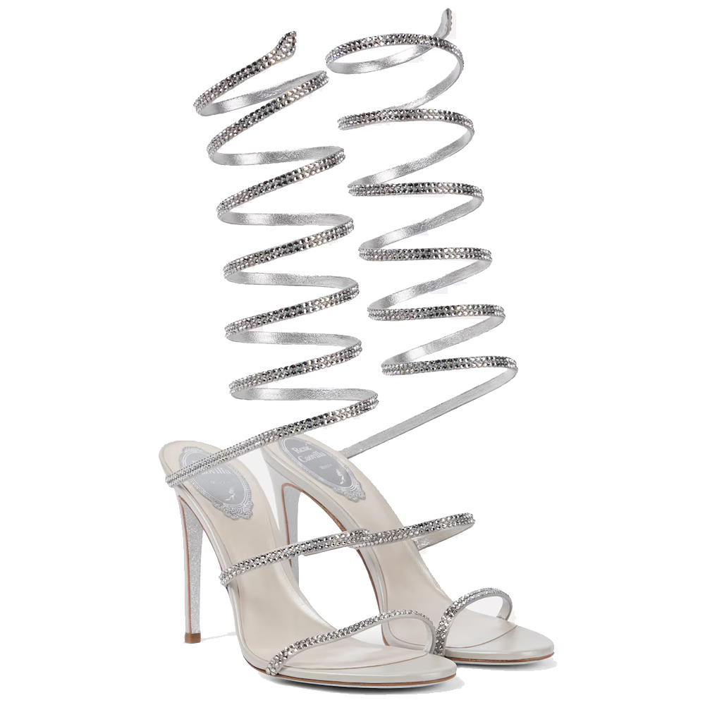 Rene Caovilla Chandelier Elegant Evening Sandals (Replica) - Ultra-Collectible