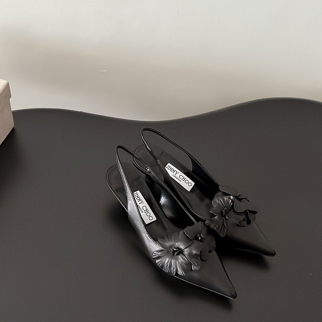 Jimmy Choo 3CM Stiletto Building And Baotou Slide Sandal (Replica) - Ultra-Collectible