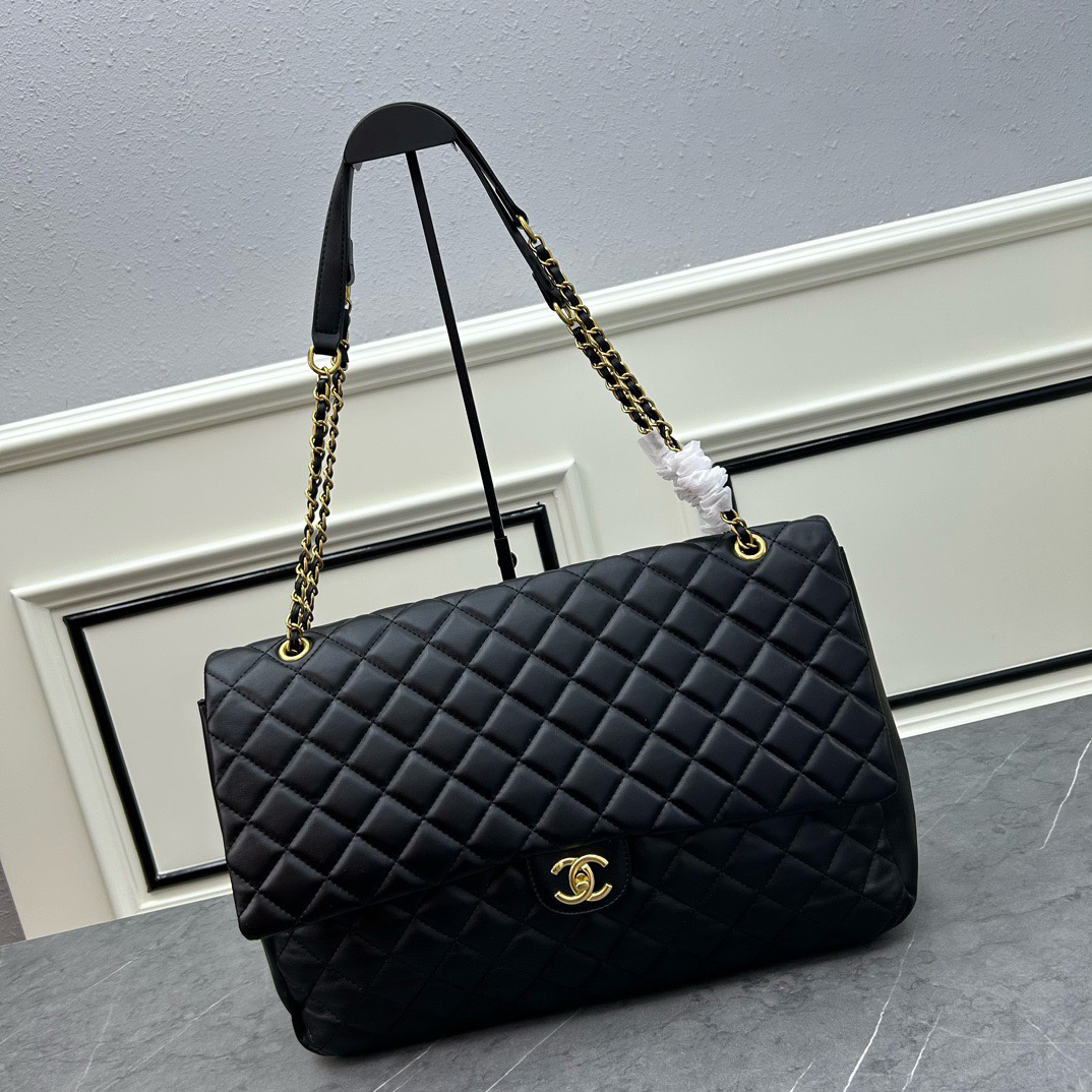 Chanel CF Maxi Leather Handbag Shoulder Bag (Perfect Replica） - Ultra-Collectible