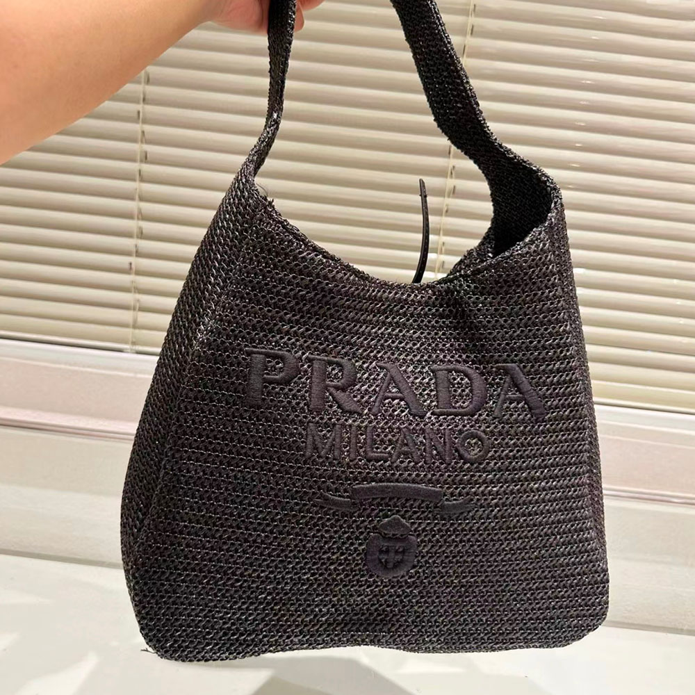 Prada Crochet Handbag Tote Bag - Ultra-Collectible