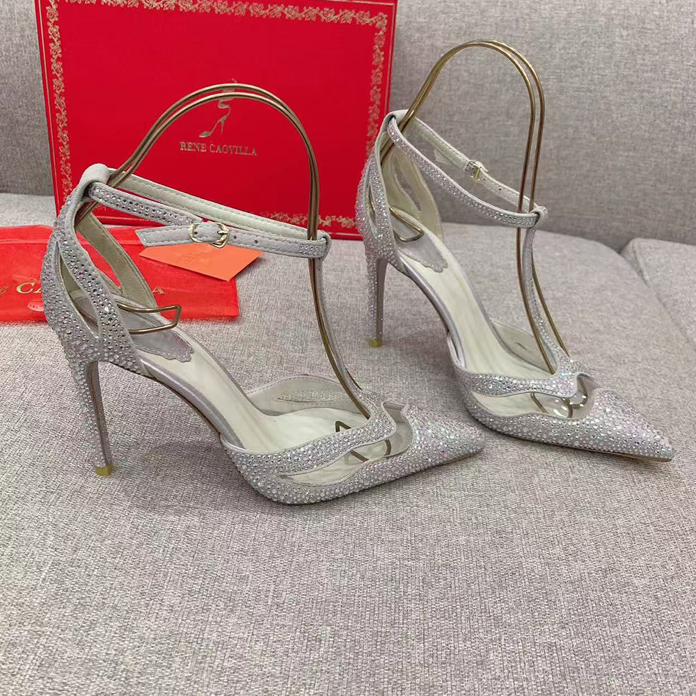 Rene Caovilla Caterina Lace-Up Shoes (Replica) - Ultra-Collectible