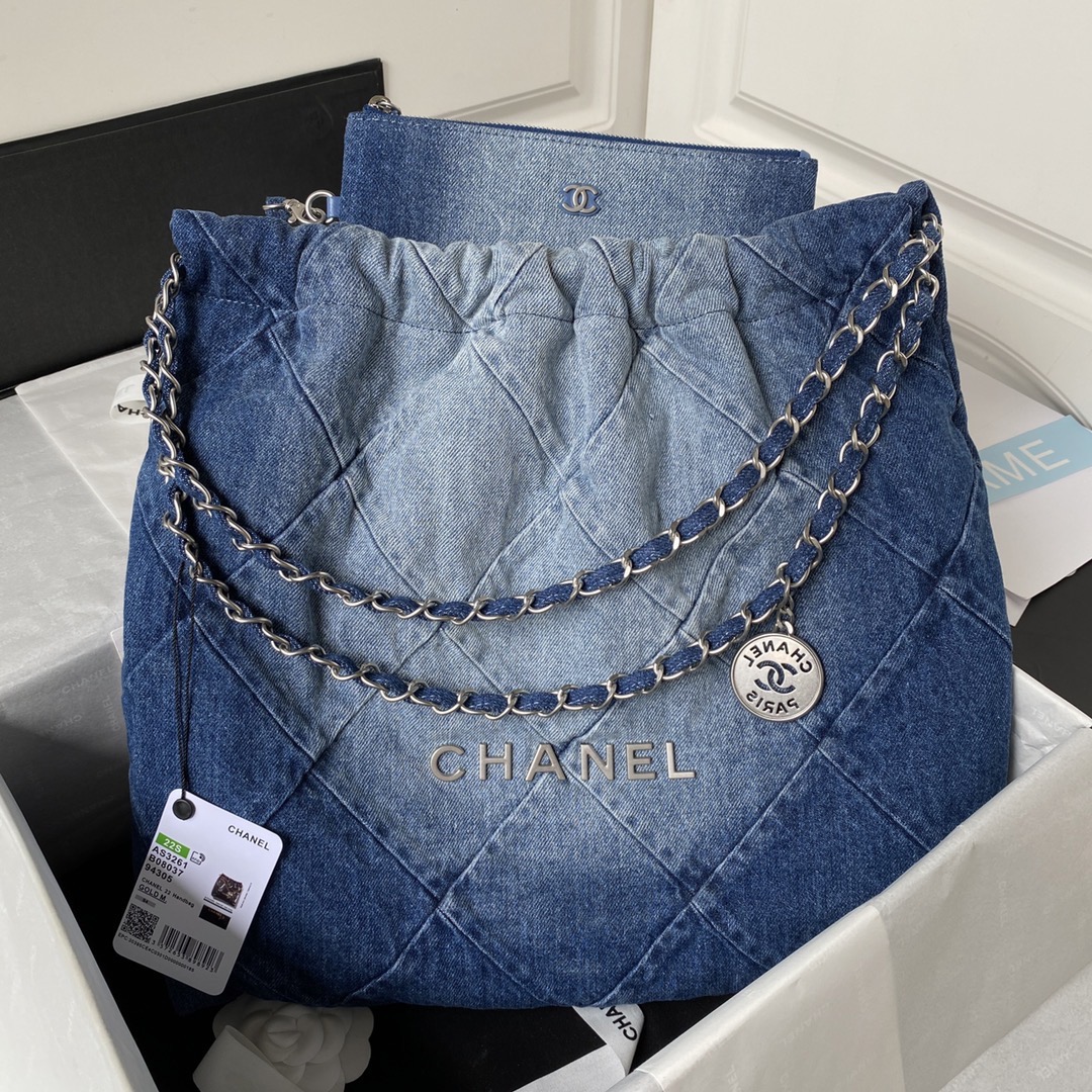 Chanel 22bag Old Denim(Replica) - Ultra-Collectible
