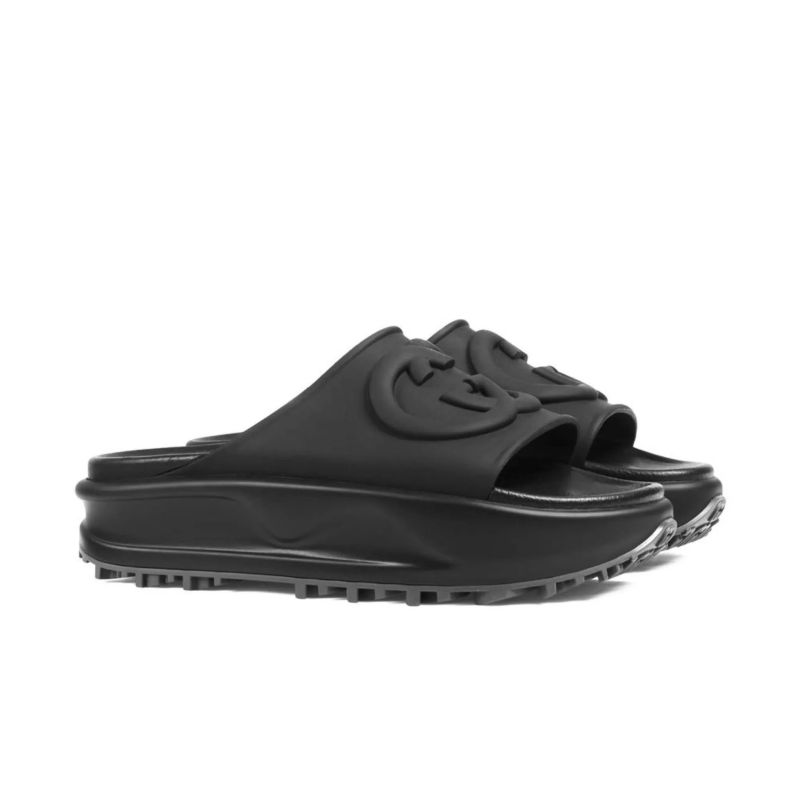 Gucci Interlocking G Slide Sandals 692845 (Replica) - Ultra-Collectible