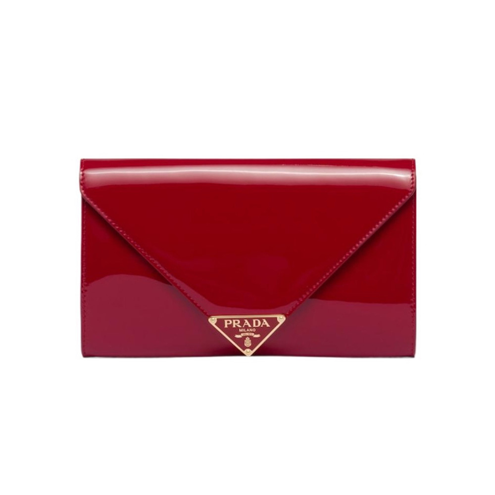 Prada  Leather Clutch Shoulder Bag Handbag（Replica） - Ultra-Collectible