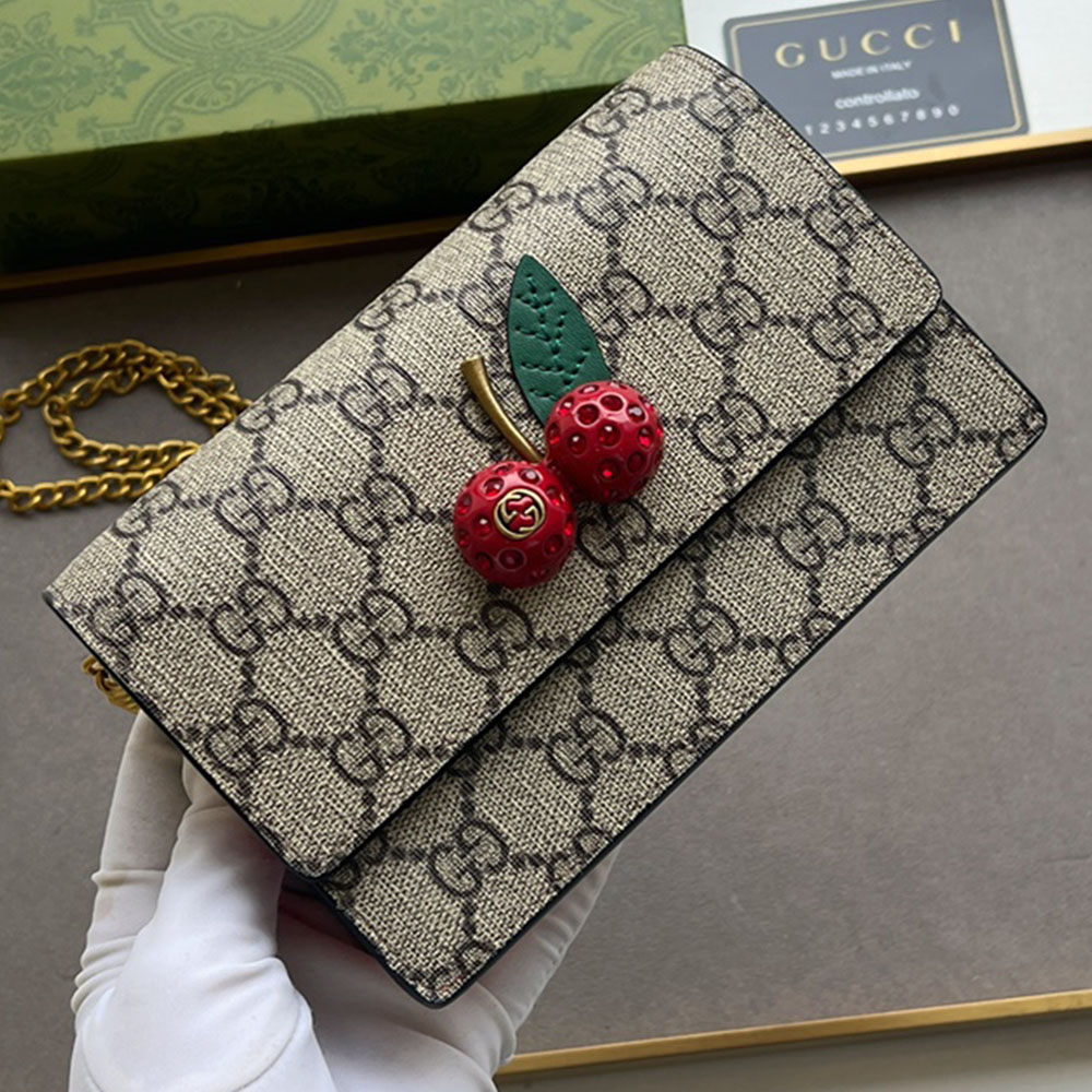 Gucci Cherry Chain Bag& Cherry Wallet（Replica） - Ultra-Collectible