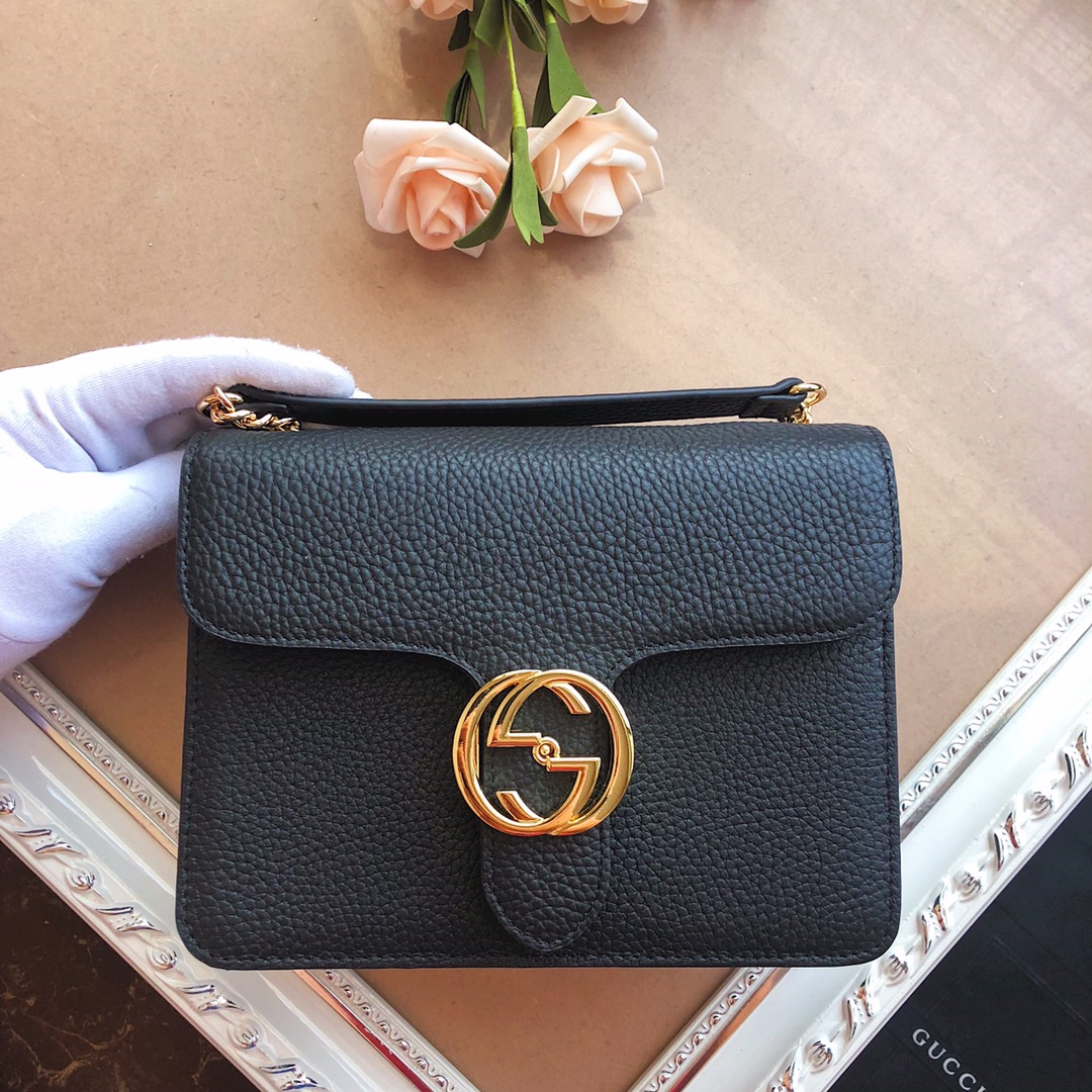 Gucci Litchi Pattern Crossbody Bag(Replica) - Ultra-Collectible