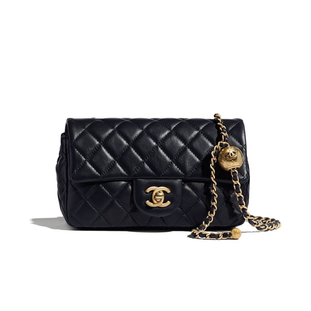 Chanel CF Calfskin Golden Ball 20CM（Replica） - Ultra-Collectible