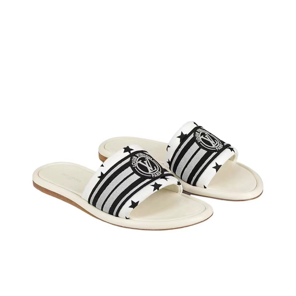 Louis Vuitton LV Magnetic Canvas Dashion Flip-flops Slide Sandal (Replica) - Ultra-Collectible