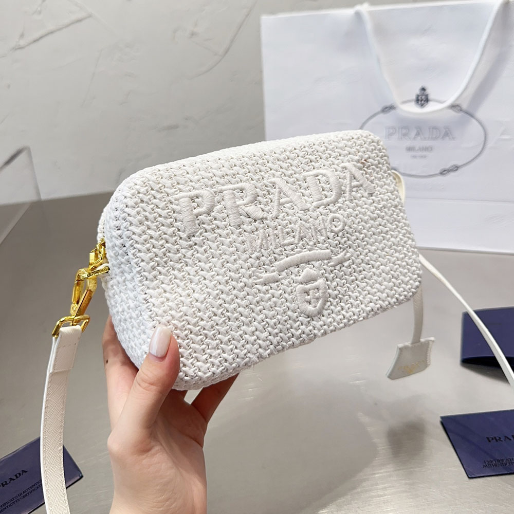 Prada Crochet Camera Bag - Ultra-Collectible