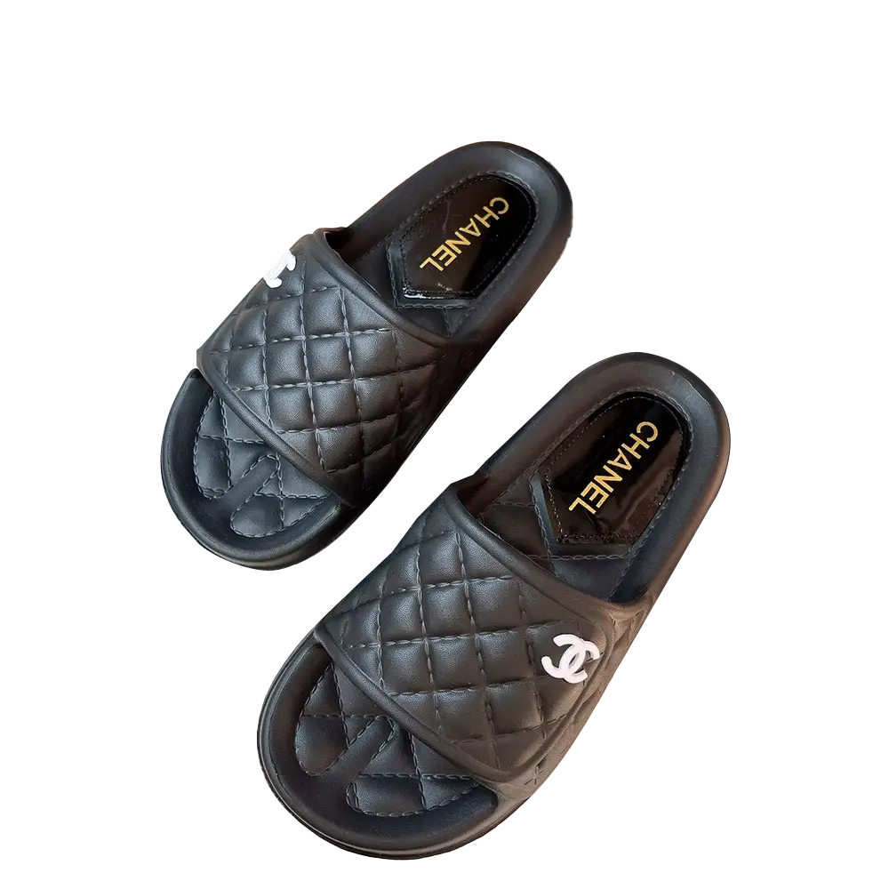 Chanel Shoes Flat Slippers Slide Sandal (Replica) - Ultra-Collectible