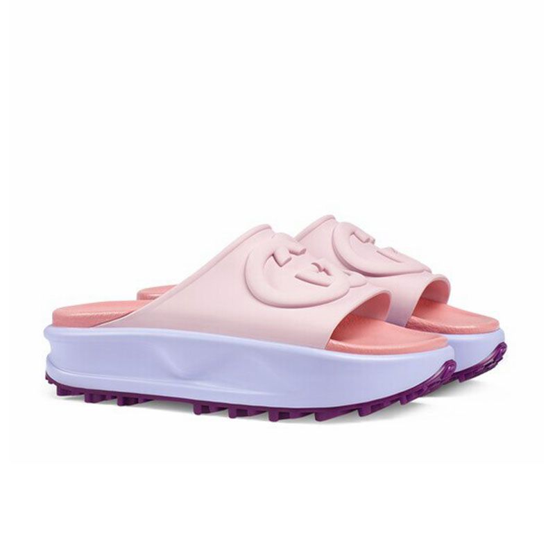 Gucci Interlocking G Slide Sandals 692845 (Replica) - Ultra-Collectible