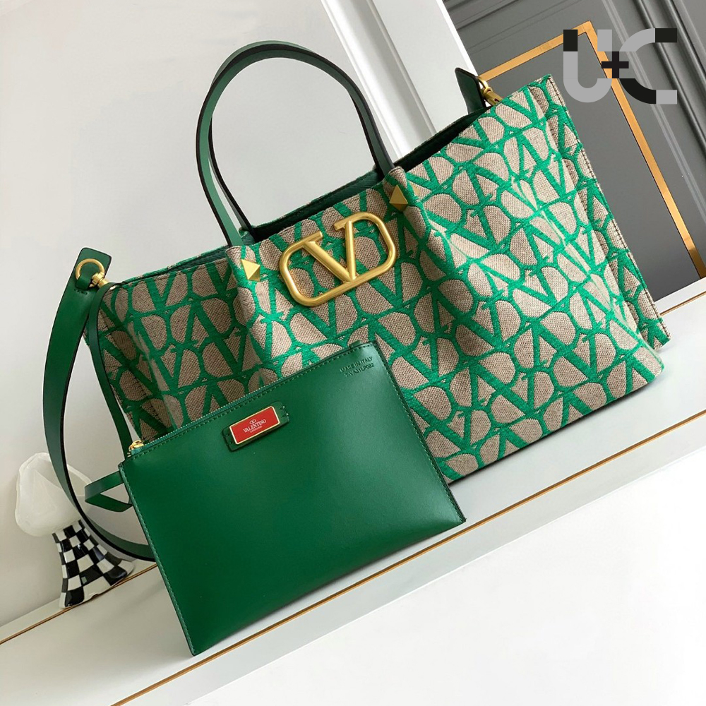 Valentino Embroidered Canvas Crossbody  (Replica) - Ultra-Collectible