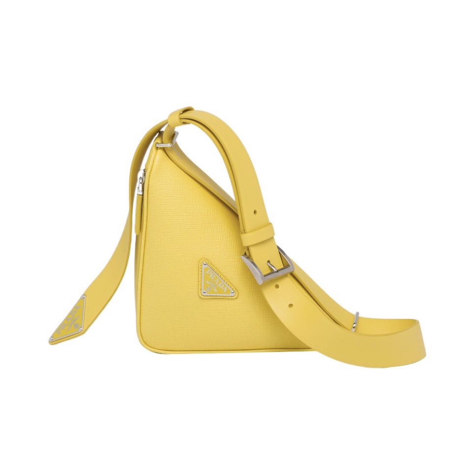 Prada Saffiano Triangle Waist Bag（Replica） - Ultra-Collectible
