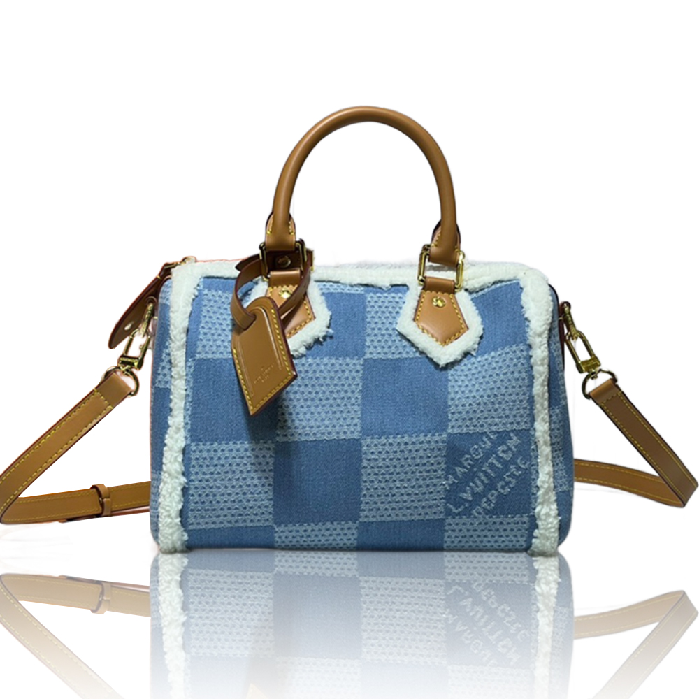 Louis Vuitton Speedy25 Denim Canvas Bag (Replica) - Ultra-Collectible
