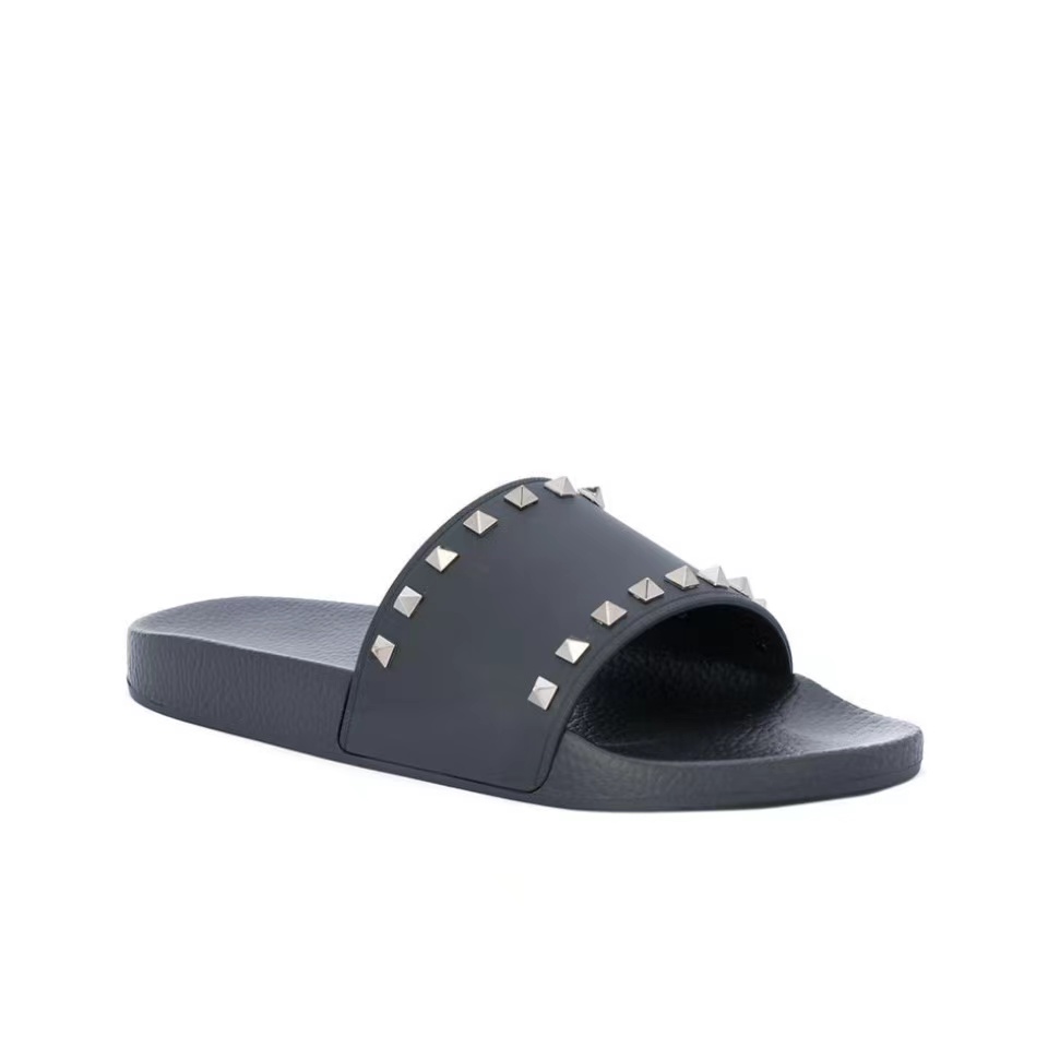 Valentino Rubber Simple And Casual Slide Sandal(Replica) - Ultra-Collectible