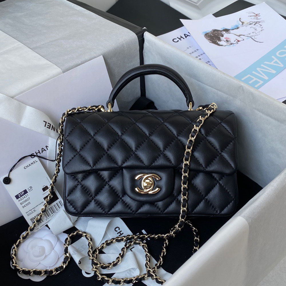 Chanle   Mini Top Handle CF(Replica) - Ultra-Collectible