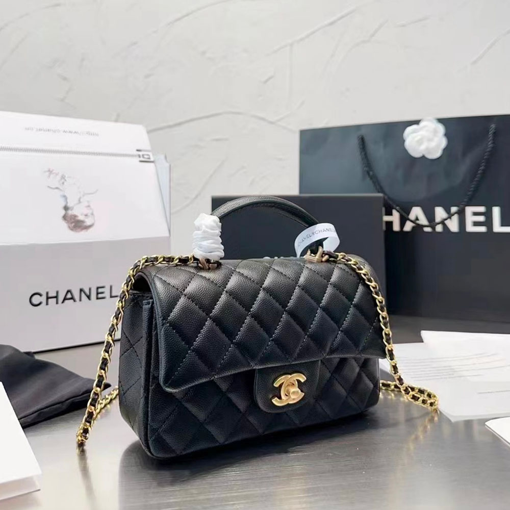 Chanel Caviar CF  20CM (Replica) - Ultra-Collectible