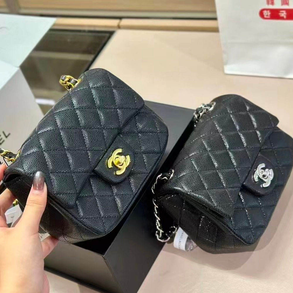 Chanel CF Bag Caviar 17CM(Replica) - Ultra-Collectible