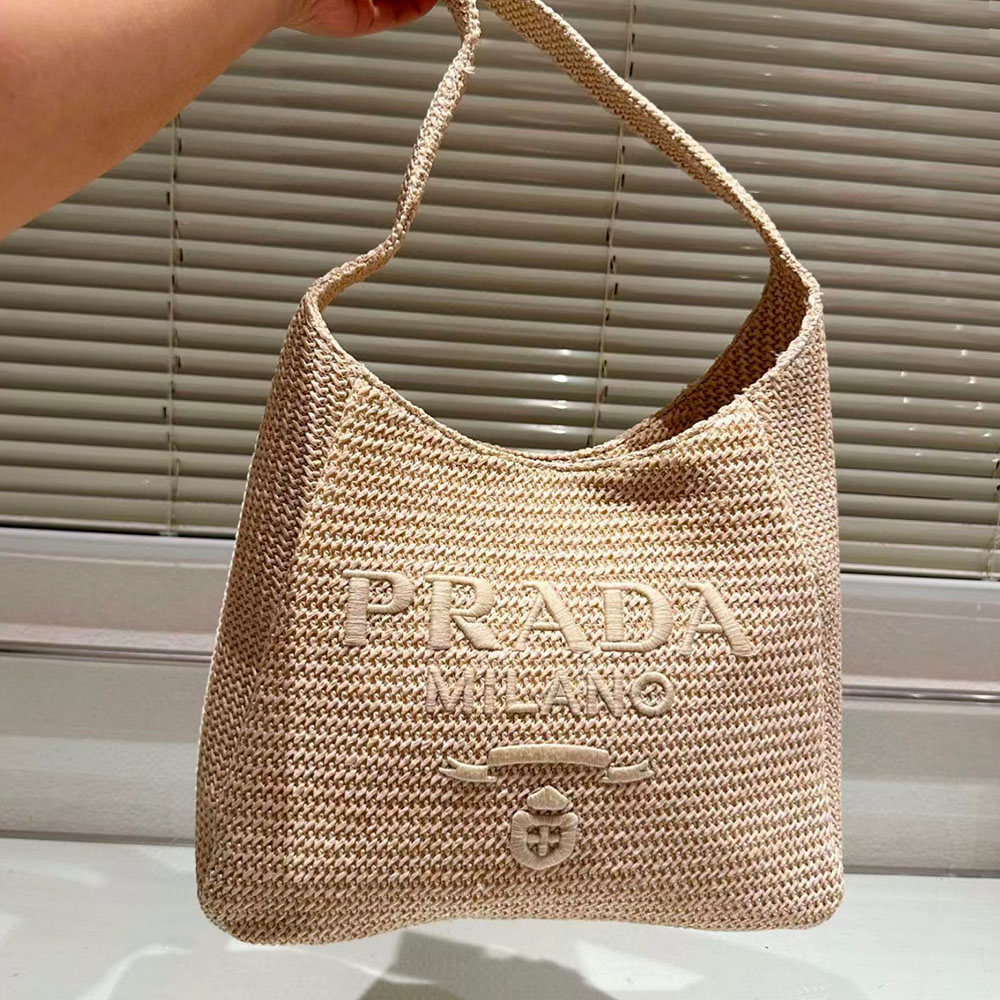 Prada Crochet Handbag Tote Bag - Ultra-Collectible