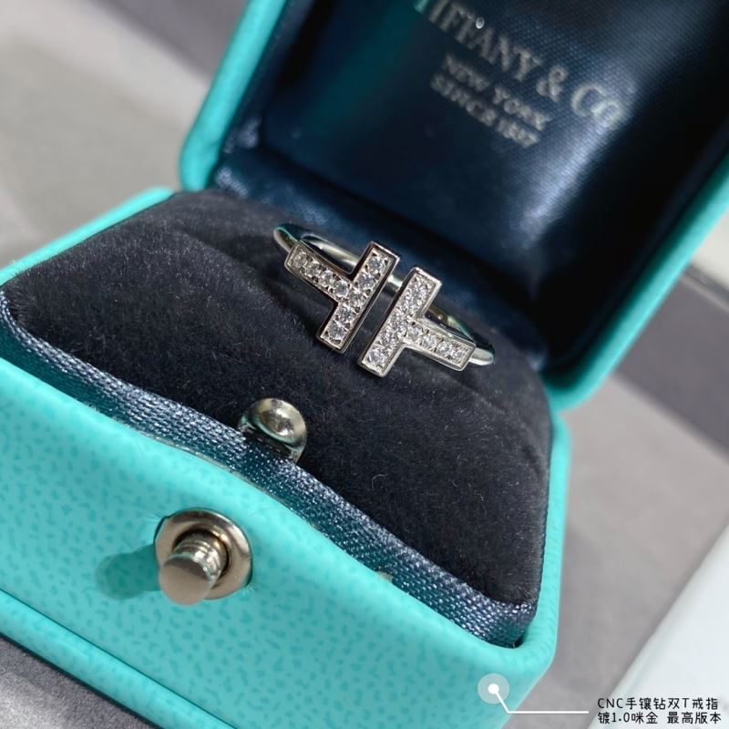 Tiffany Double T Diamond Ring - Ultra-Collectible