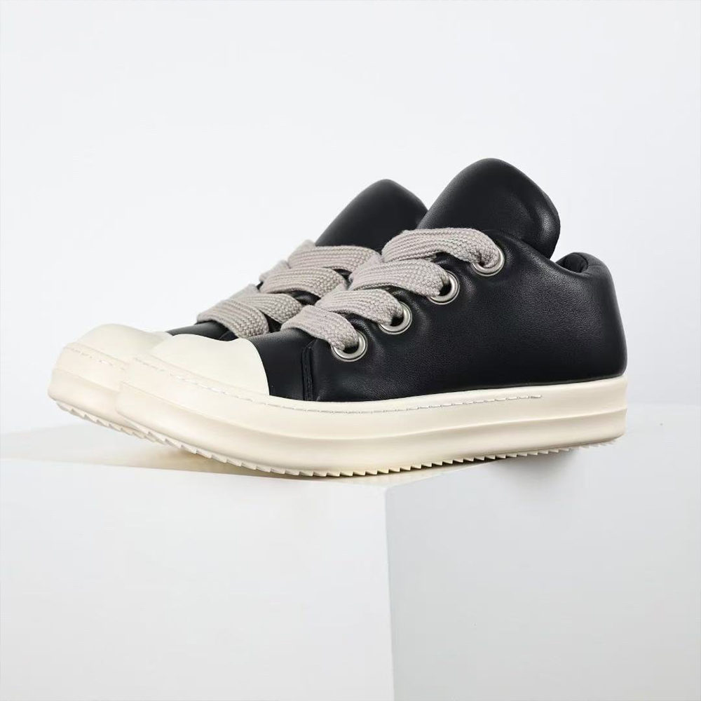 Rick Owens Rick Owens Ss25 Hollywood Jumbolace Low Sneaks (Replica) - Ultra-Collectible