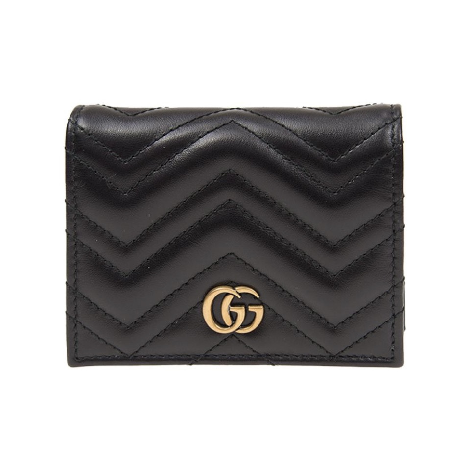 Gucci Unisex GG Marmont Card Case Wallet Double G（Replica） - Ultra-Collectible