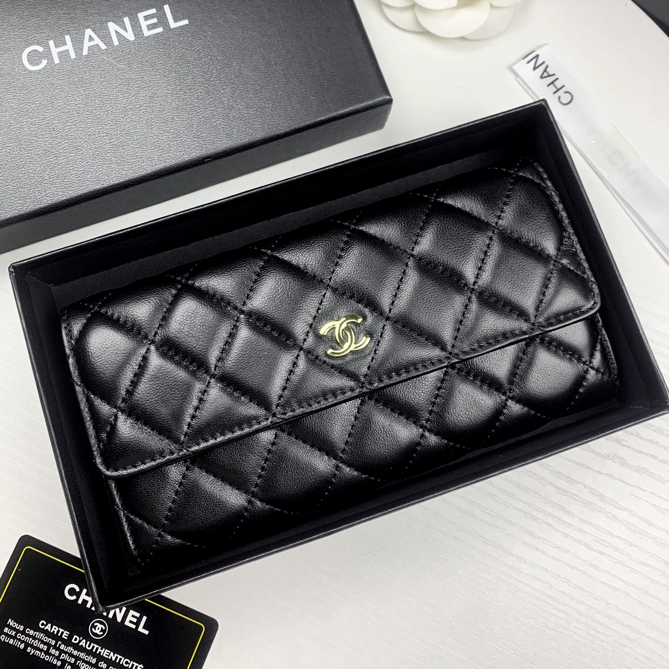 Chanel 23p Classic Long Wallet(Replica) - Ultra-Collectible