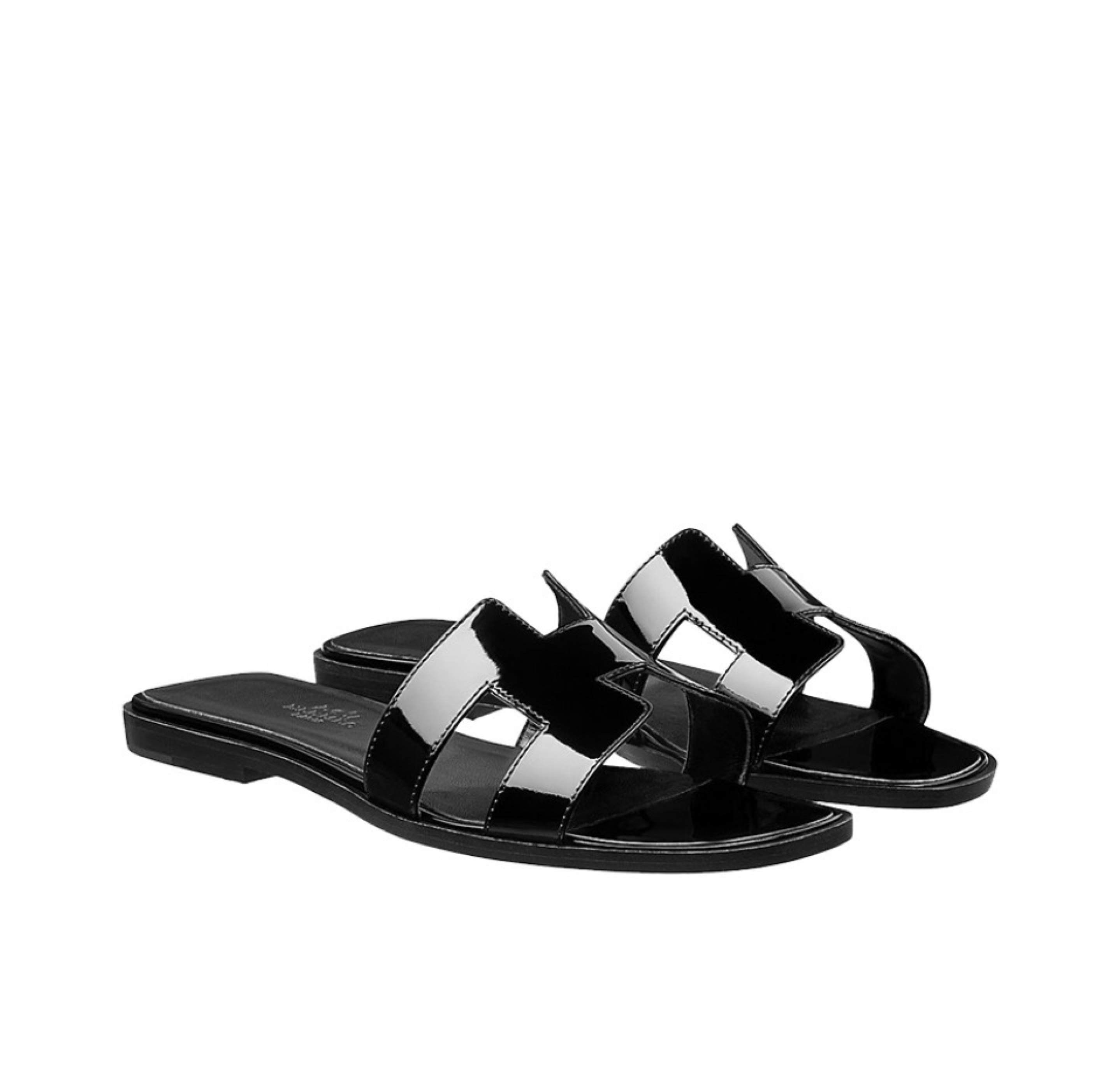 Hermes Oran Sanda 'Patent Leather'(Replica) - Ultra-Collectible