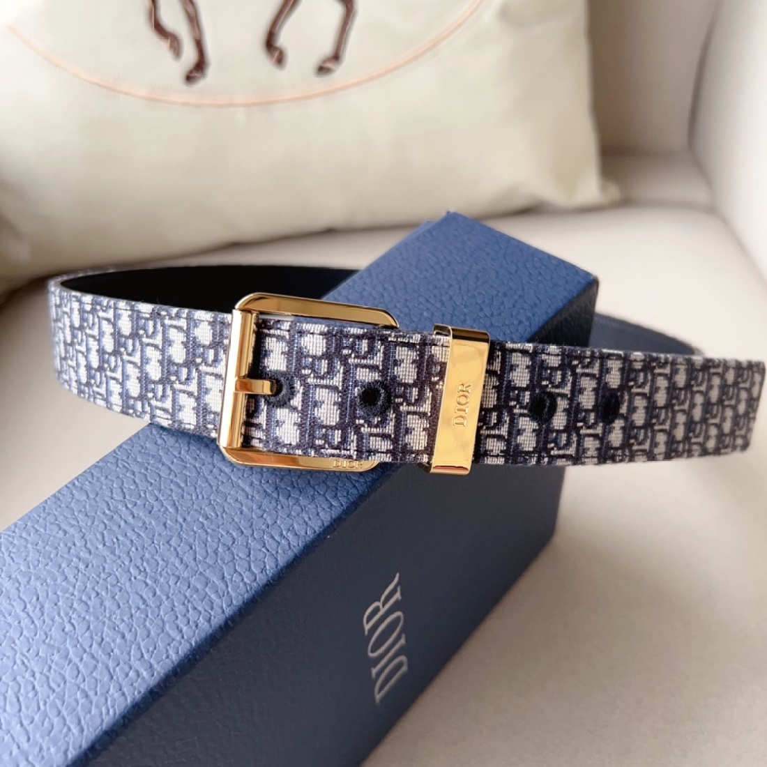 Dior Classic Printed Belt 30MM - Ultra-Collectible