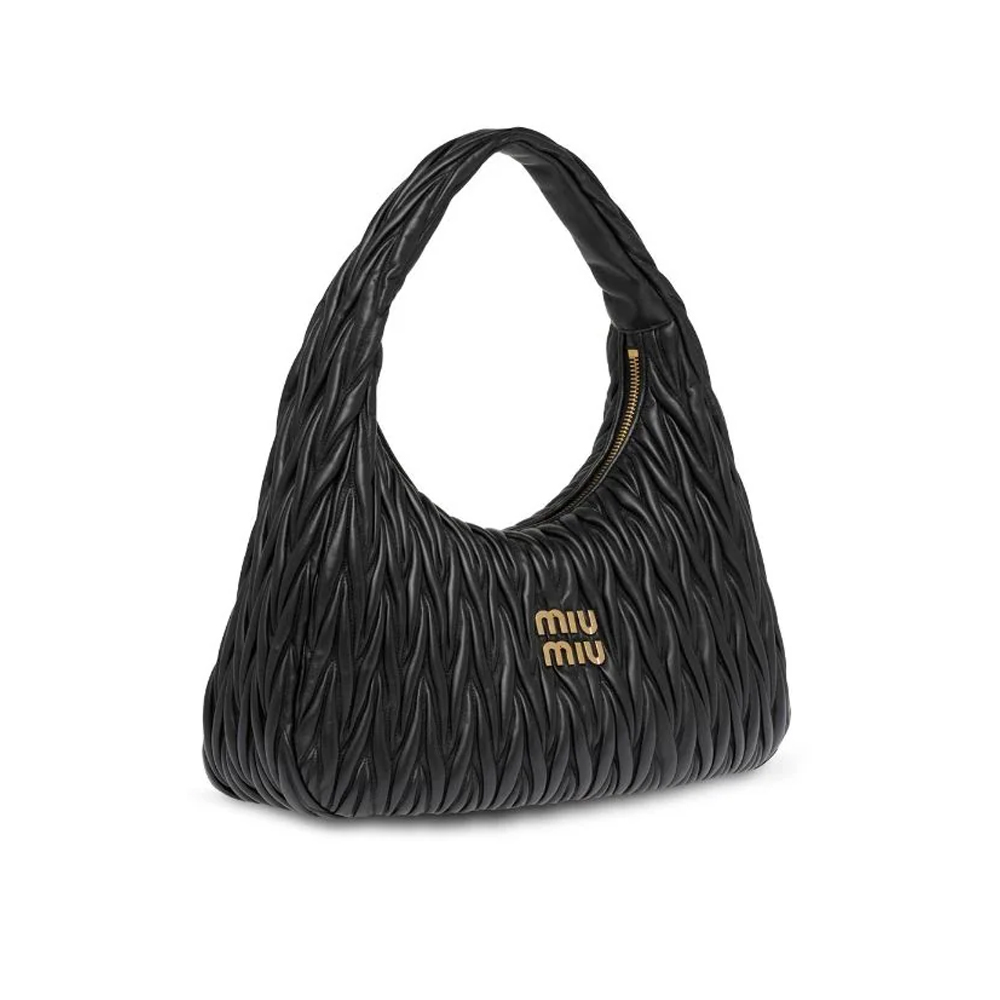 MIU MIU Wander matelassé hobo bag Mini&Small (Replica) - Ultra-Collectible