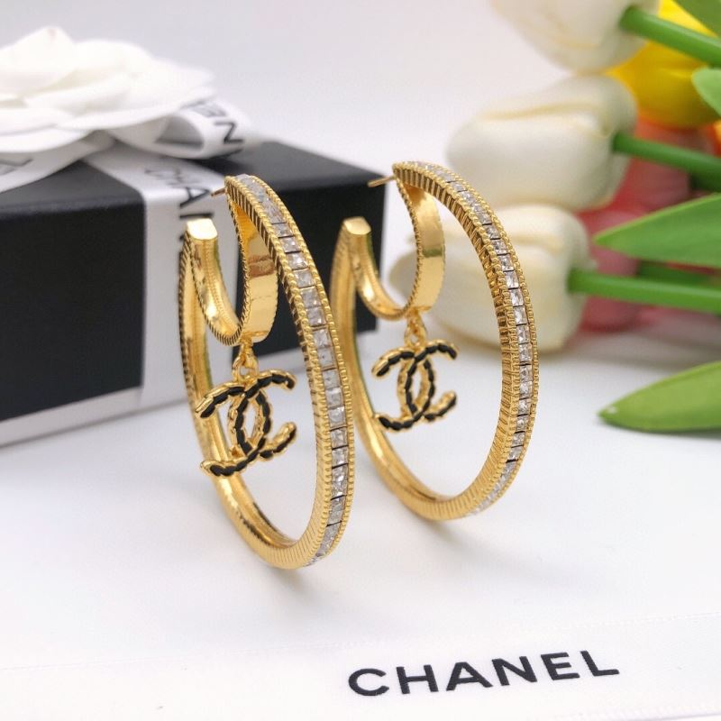 Chanel Hollow Drop Earrings - Ultra-Collectible